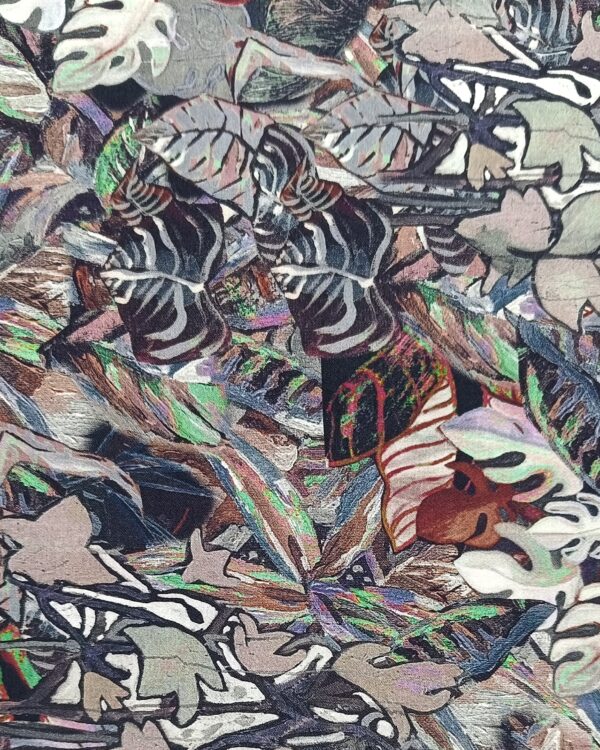 RAYMOND Printed Dark Grey Casual Shirt - View 3