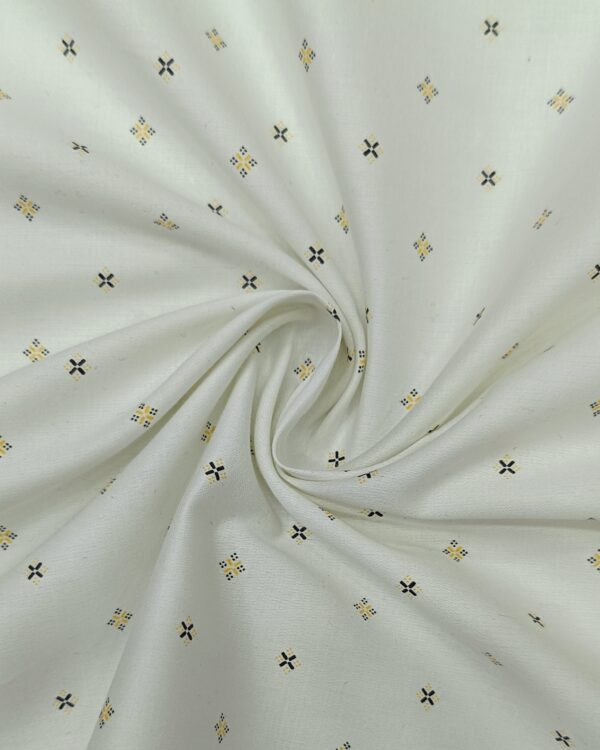 RAYMOND Printed CREAM Casual Shirt - View 3