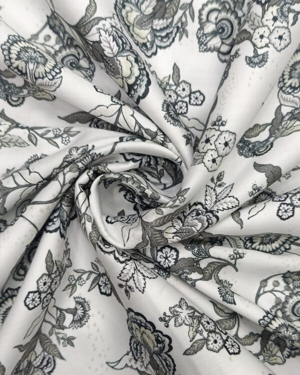 RAYMOND Printed Grey Casual Shirt - View 3