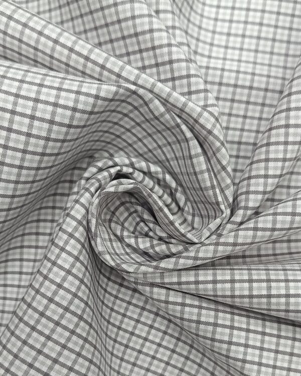 RAYMOND 100% Cotton Checks Brown Casual Shirt - View 3