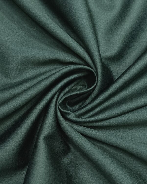 SOKTAS Giza Cotton Solid Bottle Green Formal Shirt - View 3