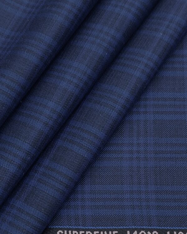 Donatella Italy – Superfine 140’s Wool & Microfiber Checked Suiting Fabric Collection