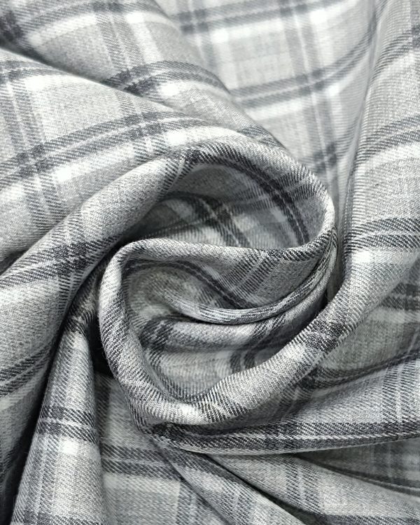 RAYMOND 100% Cotton Checks Blue Casual Shirt - View 3